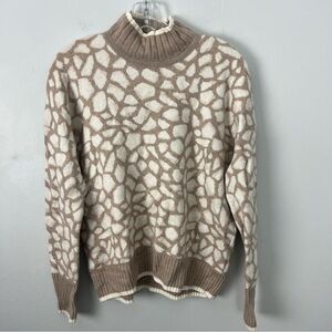 Vineyard Vines Double Knit Merino Wool Cashmere Blend Turtleneck Sweater